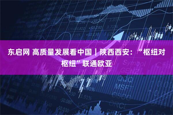 东启网 高质量发展看中国｜陕西西安：“枢纽对枢纽”联通欧亚