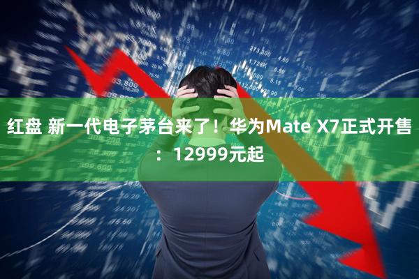 红盘 新一代电子茅台来了！华为Mate X7正式开售：12999元起