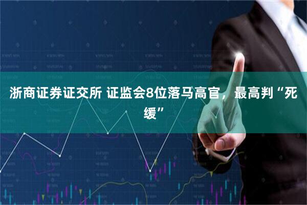 浙商证券证交所 证监会8位落马高官，最高判“死缓”